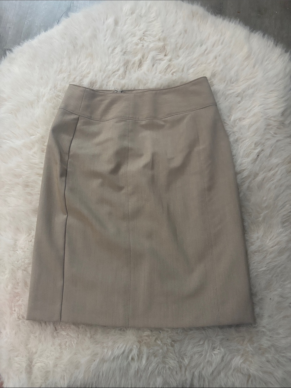 Worthington Taupe Pencil Skirt